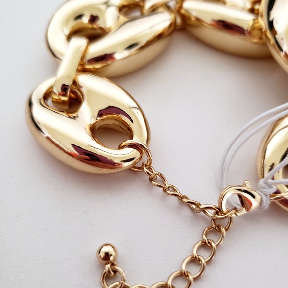 Camila Coelho Gold Tone Chain Link Bracelet - Picture 4 of 4